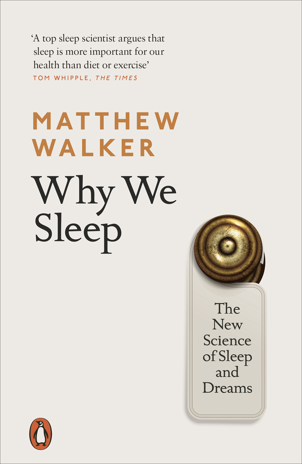 Why We Sleep ebook cover