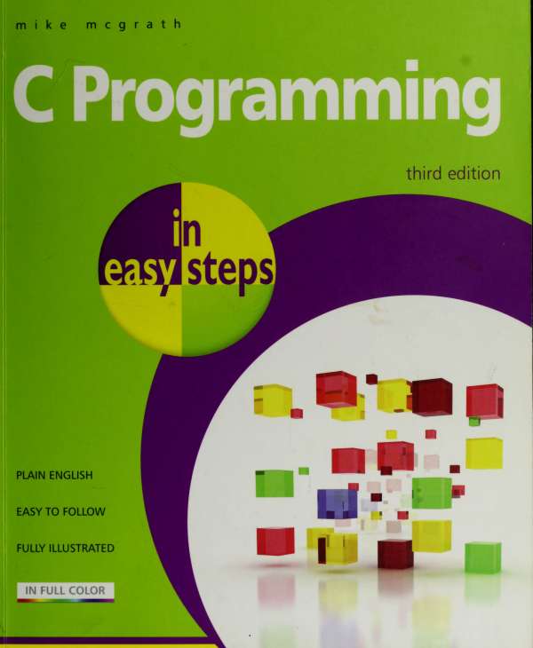 C programming in easy steps ebook cover