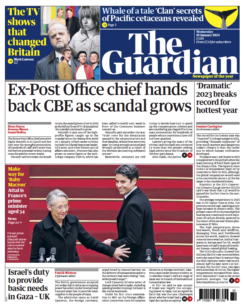 The Guardian (10 Jan 2024) ebook cover