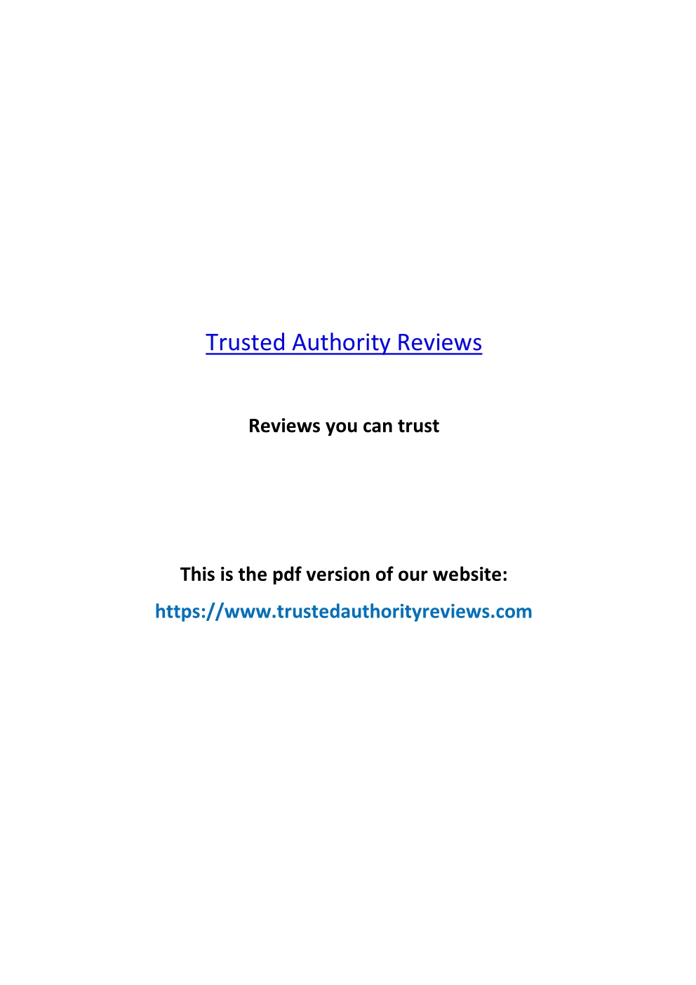 D:\wwwroot\cleverpdf-web\4209418\TRUSTED AUTHORITY REVIEWS WEBSITE - PDF VERSION.epub ebook cover