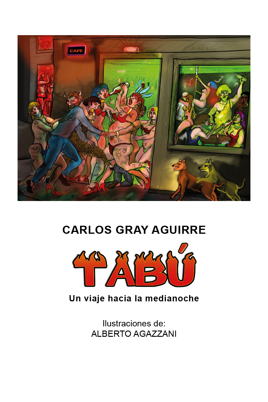 Tabu un viaje hacia la medianoche ebook cover