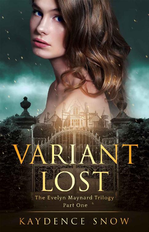 Variant Lost (The Evelyn Maynard Trilogy Book 1) ebook cover
