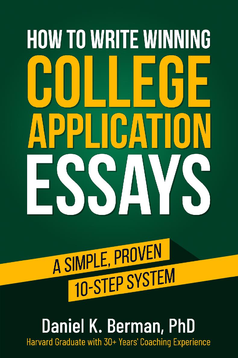 How to Write Winning College Application Essays ebook cover