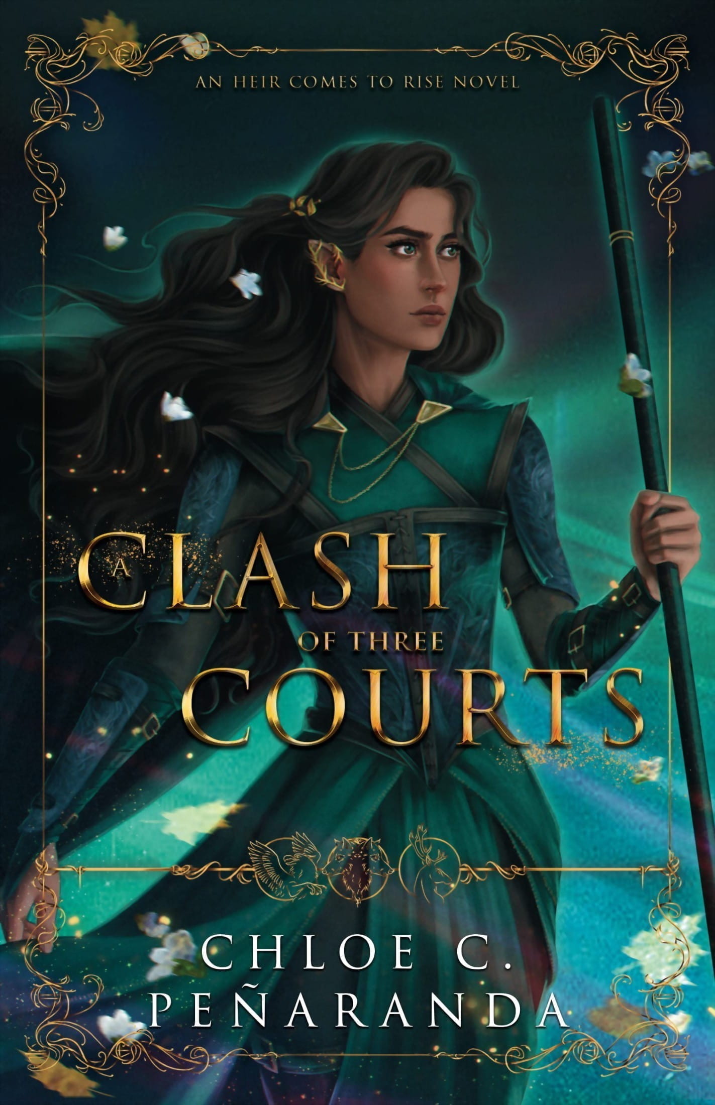 A Clash of Three Courts ebook cover