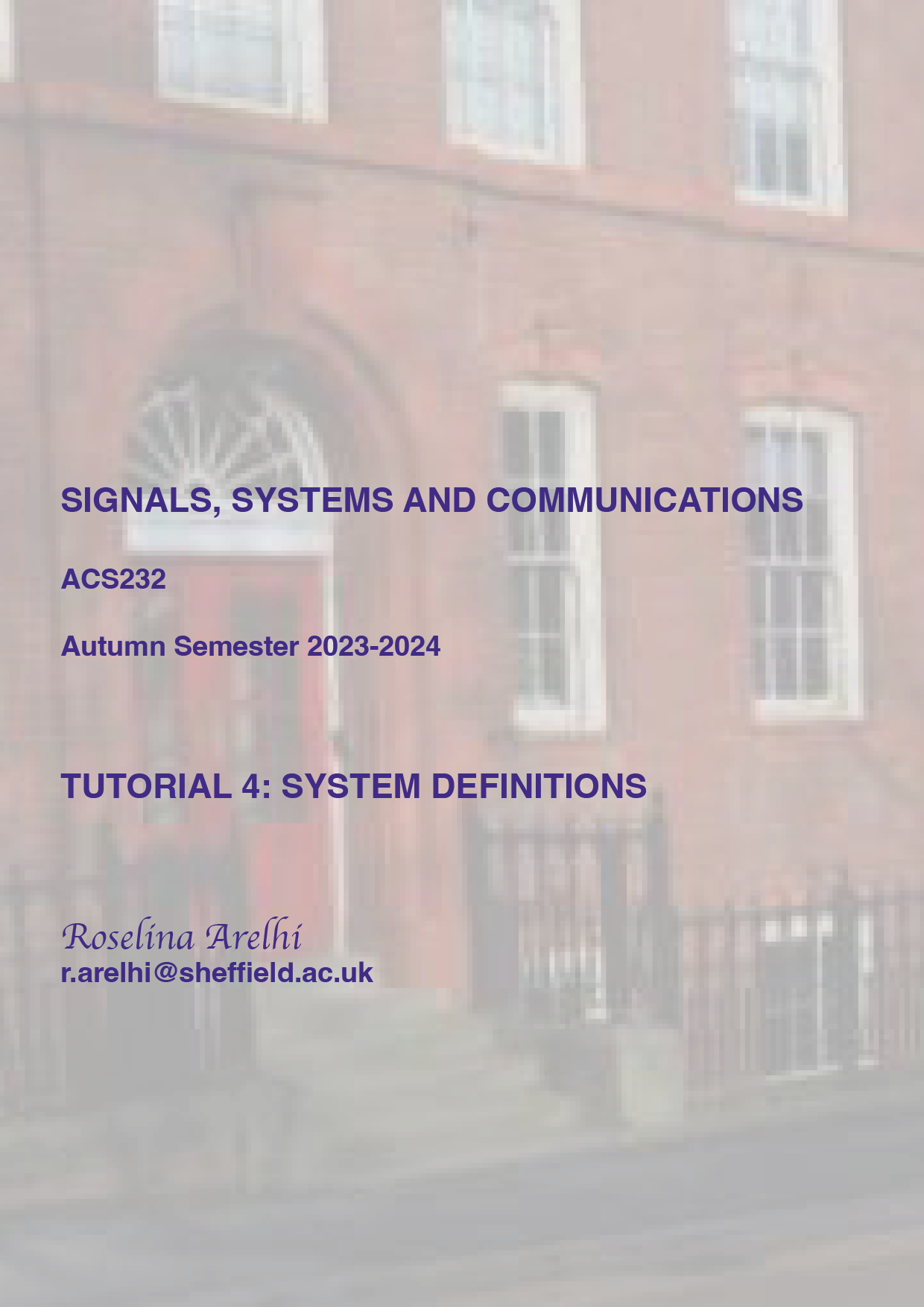 ACS232 Tutorial 5 Q and A ver 2 ebook cover