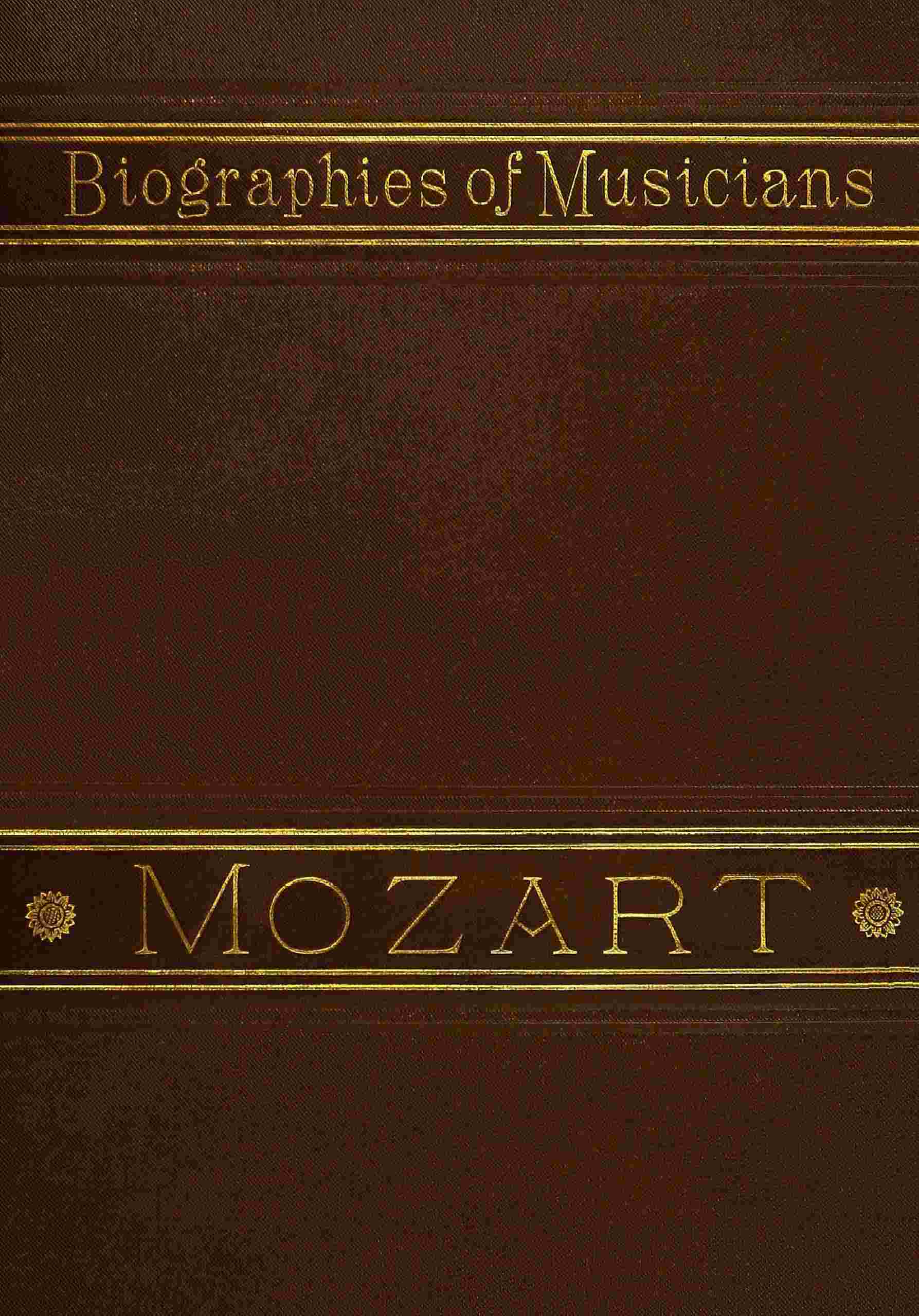 Life of Mozart - Biographies of Musicians ebook cover