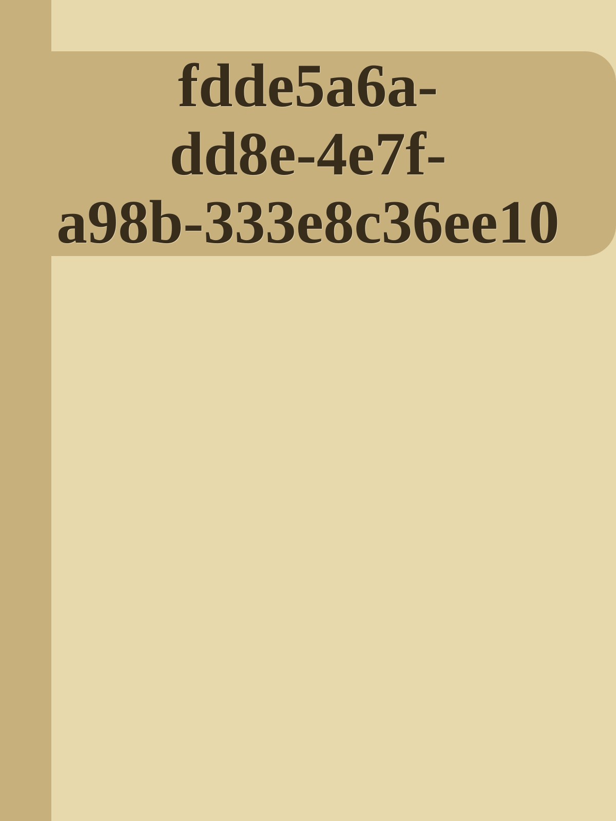 fdde5a6a-dd8e-4e7f-a98b-333e8c36ee10 ebook cover