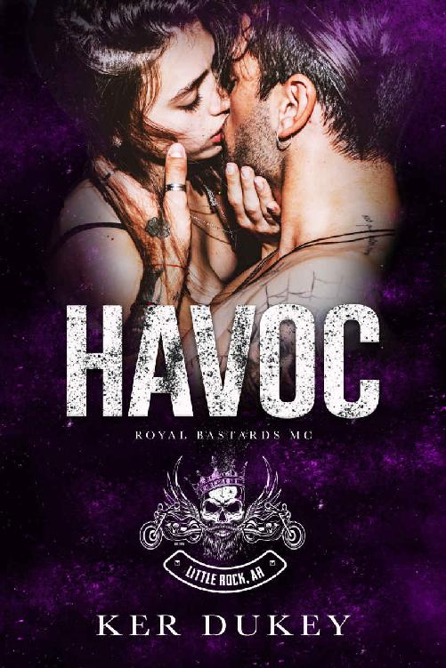 HAVOC (Royal Bastards MC Book 4) ebook cover