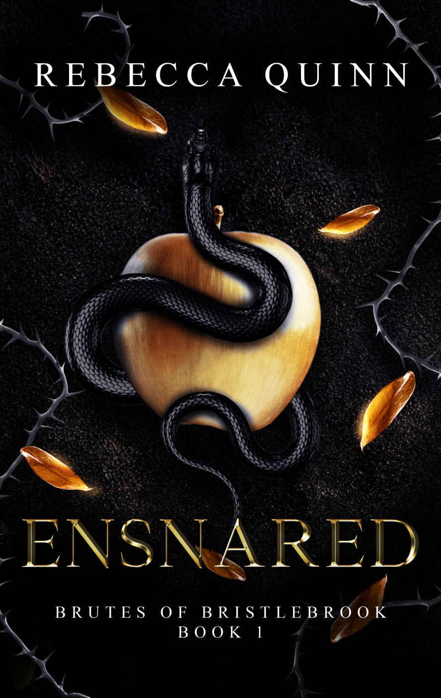 Ensnared: A Post-Apocalyptic Reverse Harem Romance (Brutes of Bristlebrook Book 1) ebook cover