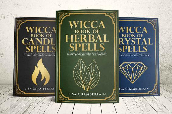 Wicca Spellbook Starter Kit: A Book of Candle, Crystal, and Herbal Spells ebook cover