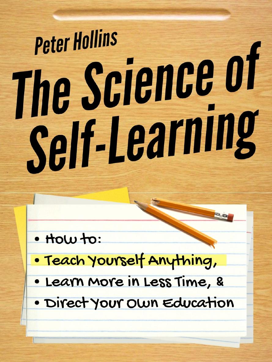 The Science of Self-Learning ebook cover