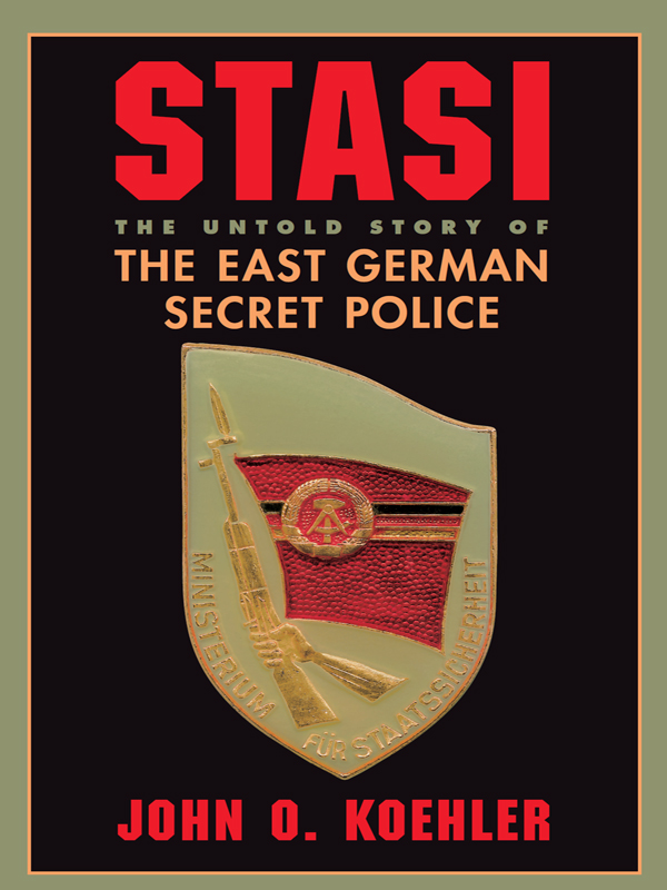 Stasi ebook cover