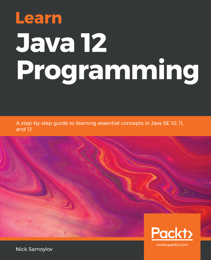 Learn Java 12 Programming ebook cover