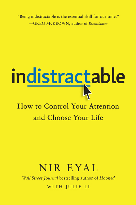 Indistractable ebook cover