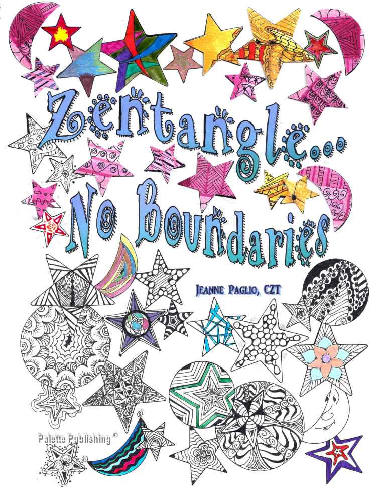 Zentangle, No Boundaries ebook cover