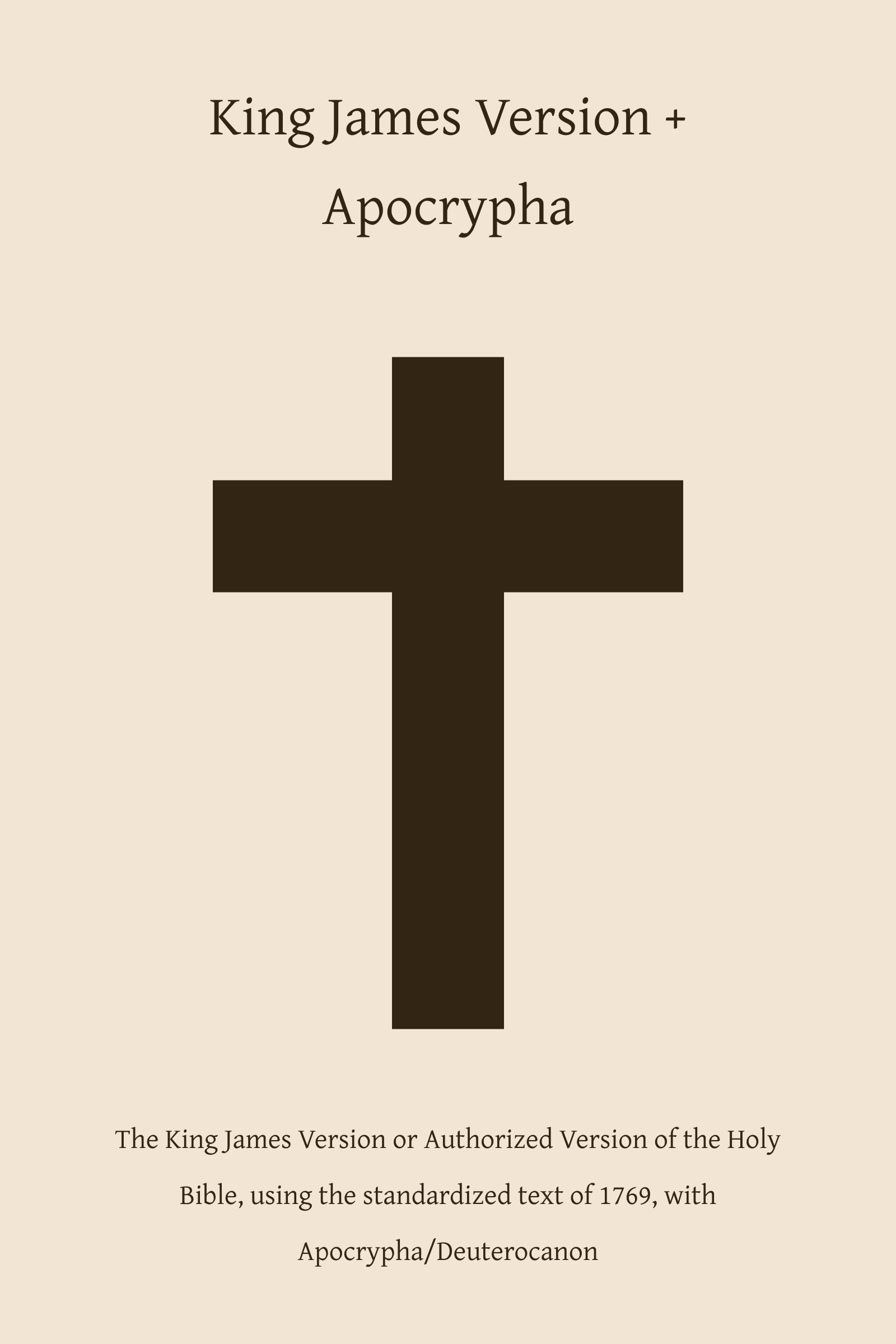 King James Version + Apocrypha ebook cover
