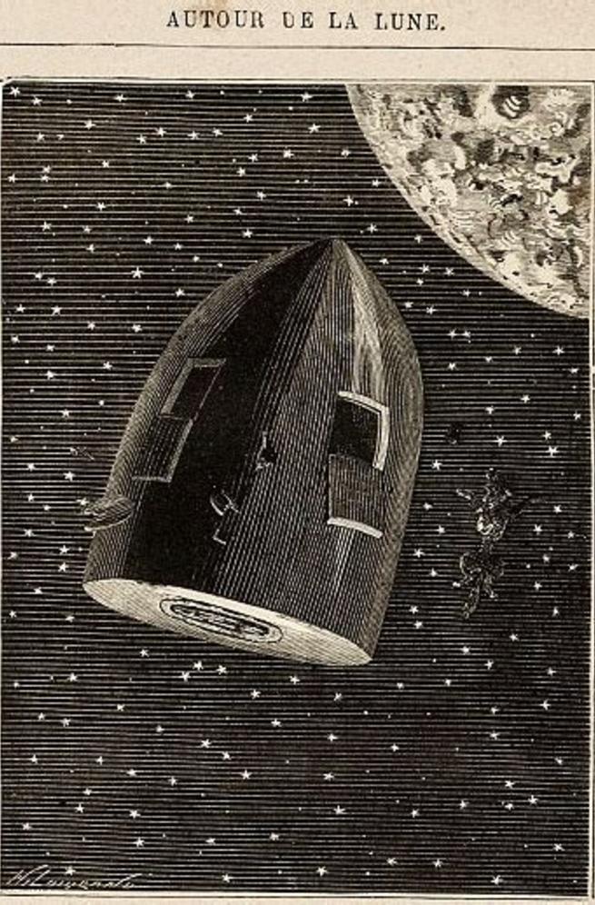 All Around the Moon ebook cover