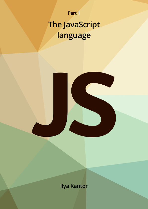 The JavaScript language ebook cover