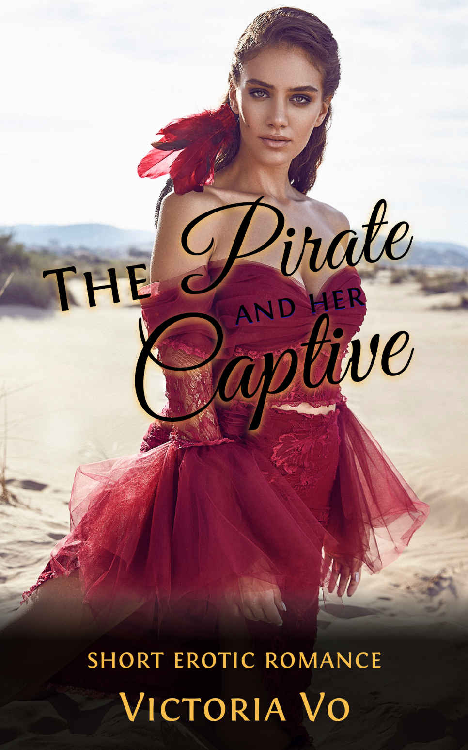 The Pirate and Her Captive: A Short Lesbian Erotic Romance ebook cover