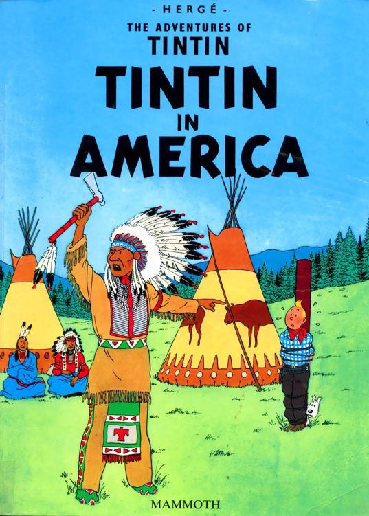 Tintin In America ebook cover
