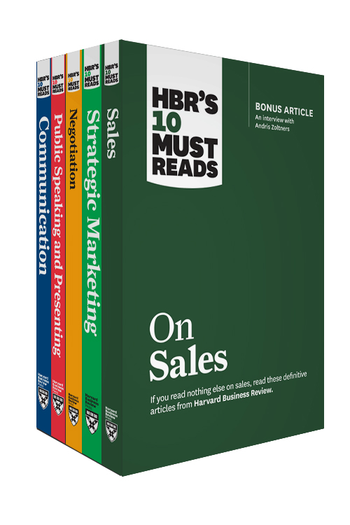 HBR's 10 Must Reads for Sales and Marketing Collection (5 Books) ebook cover
