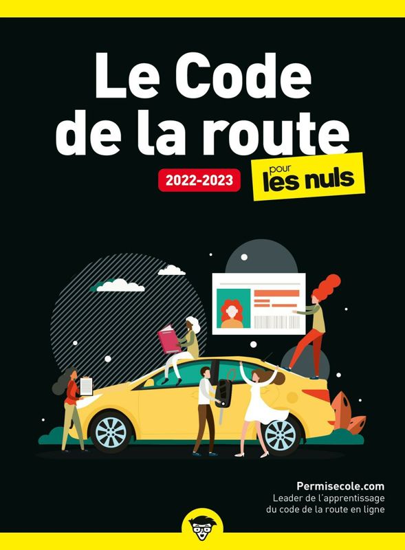 Le Code de la route 2022-2023 pour les Nuls, poche ebook cover