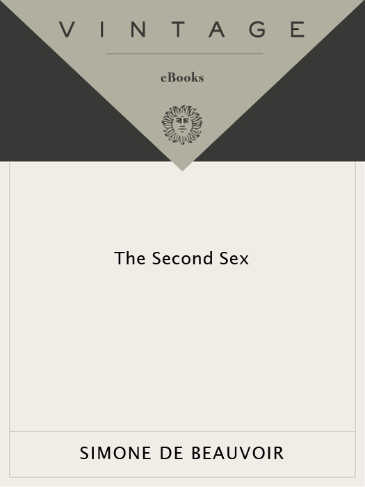 The Second Sex ebook cover