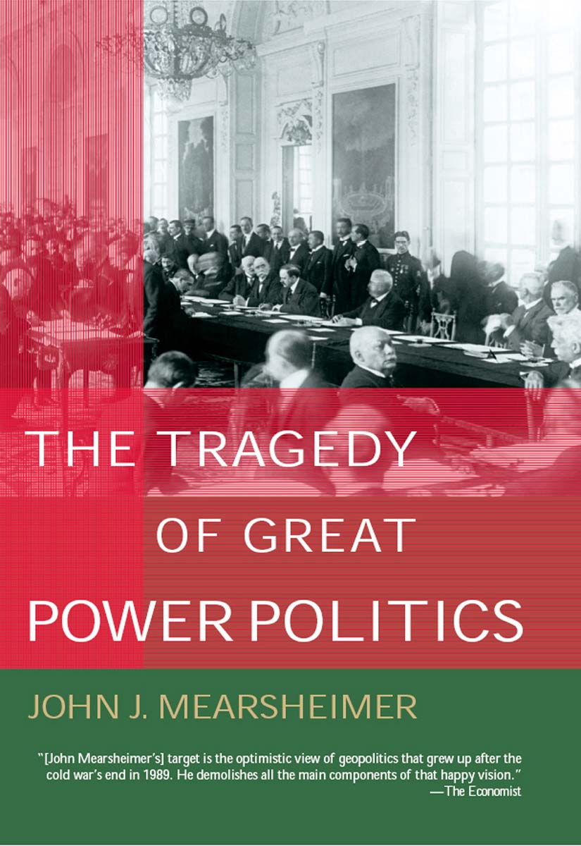 The Tragedy of Great Power Politics ebook cover