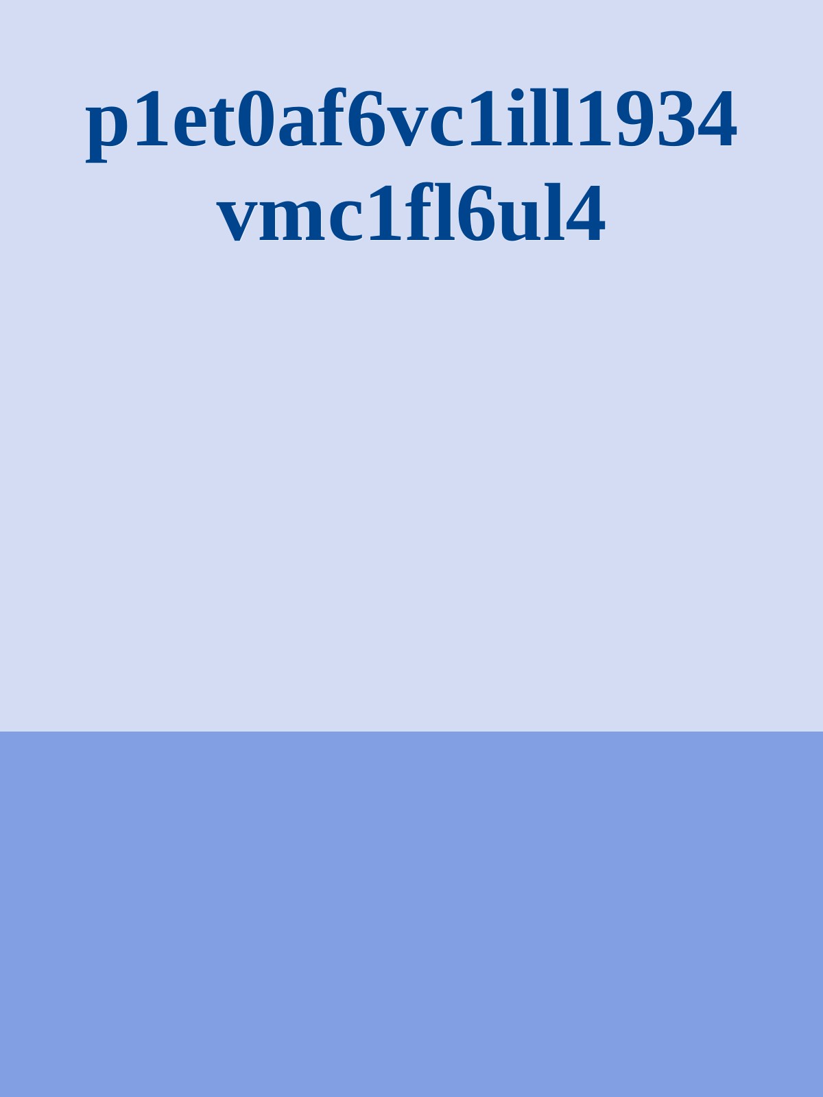 p1et0af6vc1ill1934vmc1fl6ul4 ebook cover