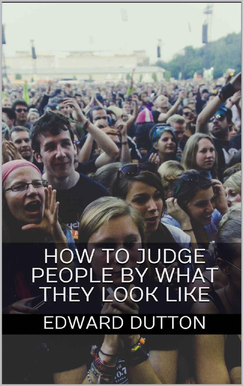 How to Judge People by What They Look Like ebook cover