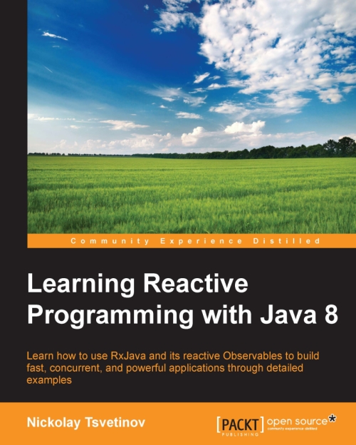 Learning Reactive Programming with Java 8 ebook cover