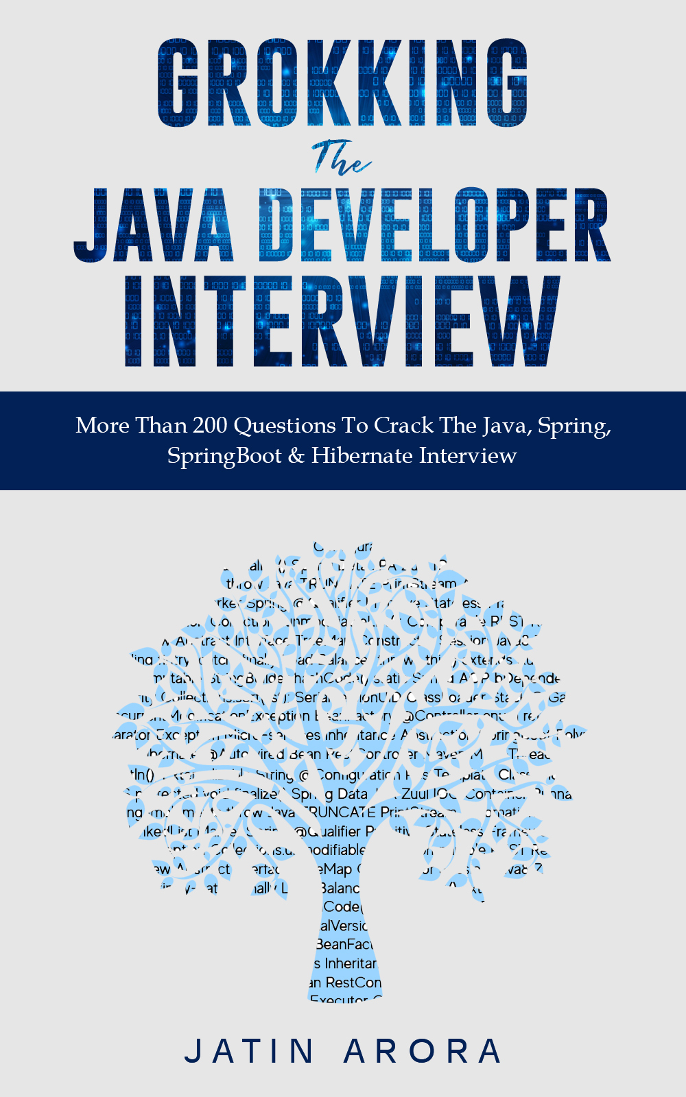 Grokking The Java Developer Interview: More Than 200 Questions To Crack The Java, Spring, SpringBoot & Hibernate Interview ebook cover