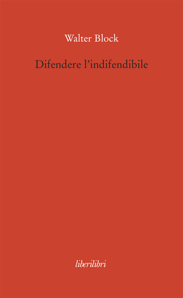 Difendere l'indifendibile ebook cover