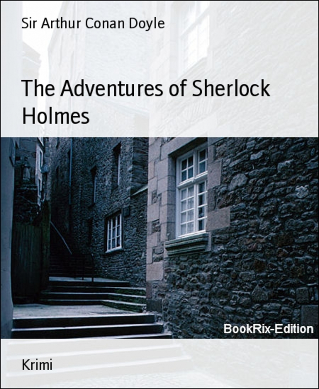 The Adventures of Sherlock Holmes ebook cover
