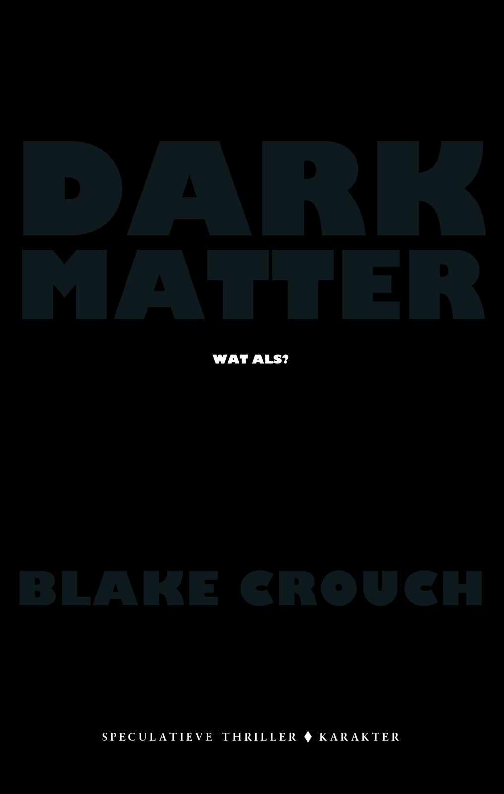 Dark Matter ebook cover