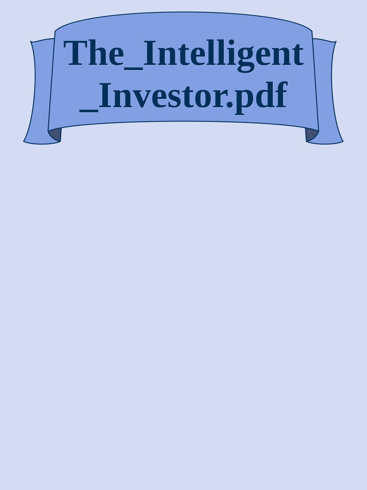 The_Intelligent_Investor.pdf ebook cover