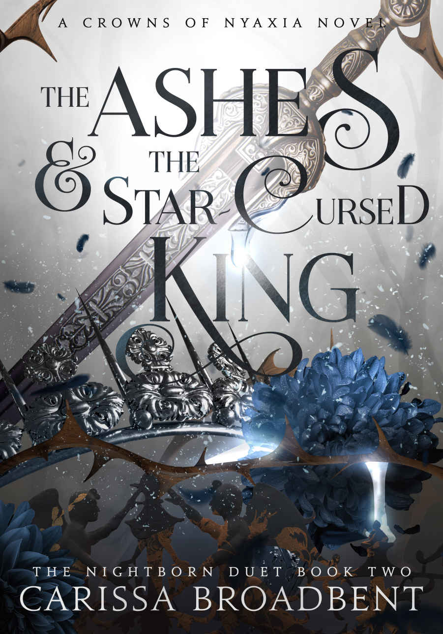 The Ashes and the Star-Cursed King (Crowns of Nyaxia Book 2) ebook cover