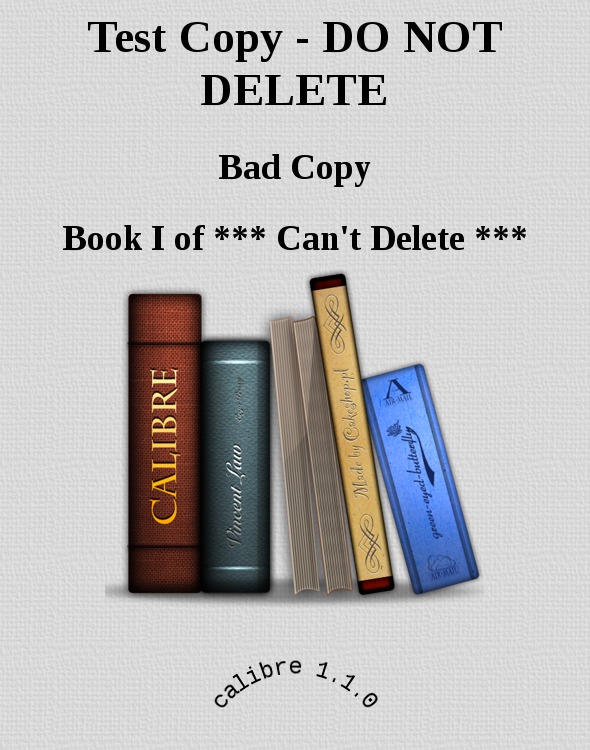 Test Copy - DO NOT DELETE ebook cover
